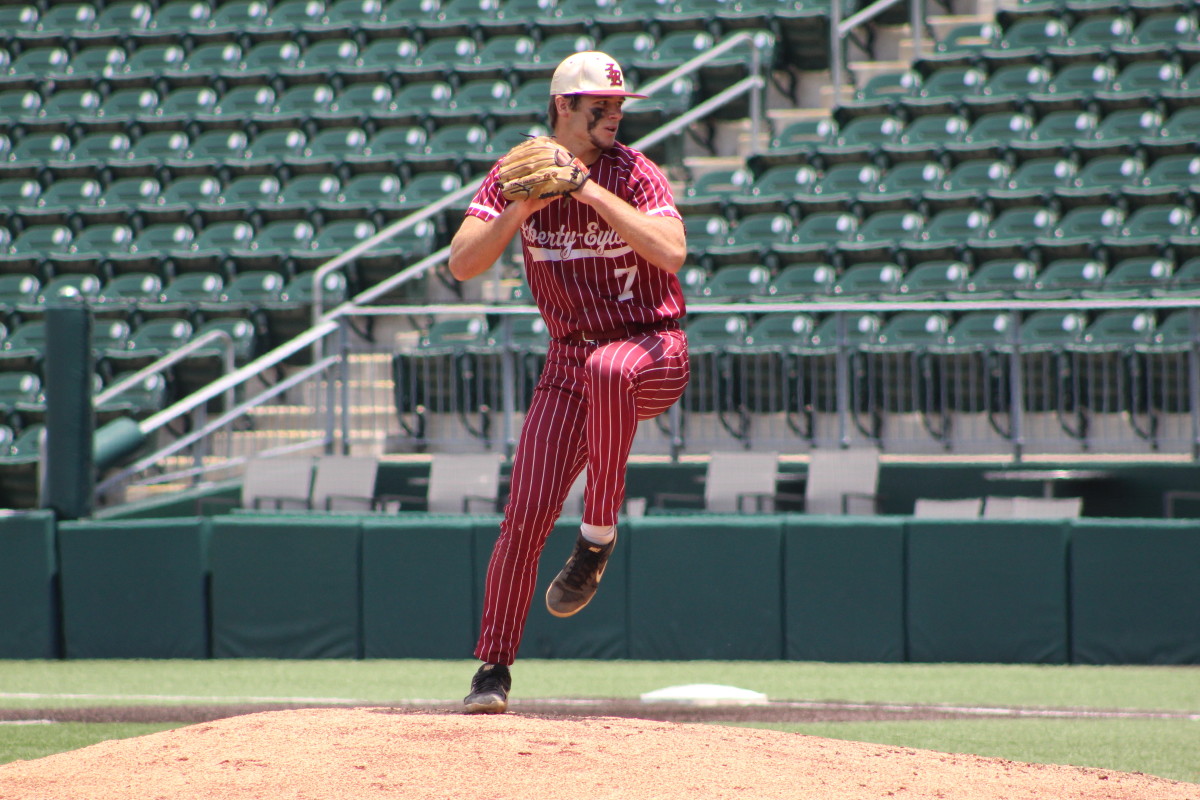 Texarkana Liberty-Eylau Canyon Randall 4A UIL state semifinals Texas baseball playoffs 060723 Andrew McCulloch 372